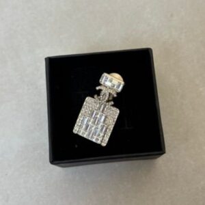 Chanel Rhinestone Parfume brooche